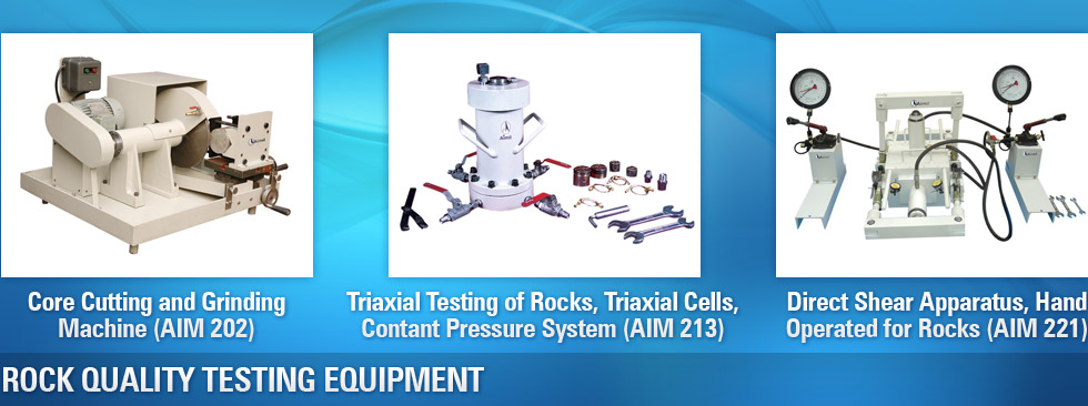 Rock Quality Testing Equipment